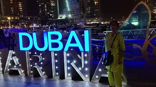 Dubai Marina Night Walk