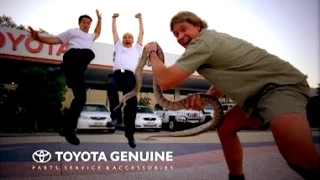 Steve Irwin Toyota TV Commercial (2004)
