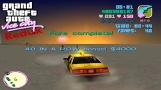Taxi Driver - GTA Vice City Side-Mission (1080p)