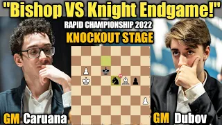 Chess.com Rapid Championship 2022 | Fabiano Caruana VS Daniil Dubov | Knockout Stage (Week 3)
