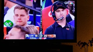 REACTION TO THE END OF SUPER BOWL LVI (CINCINNATI BENGALS vs. LOS ANGELES RAMS)