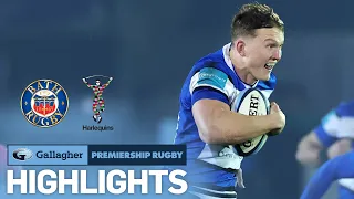 Bath v Harlequins - HIGHLIGHTS | Win Streak Extended To Four | Gallagher Premiership 2022/23