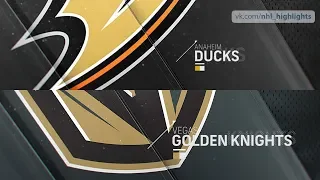 Anaheim Ducks vs Vegas Golden Knights Oct 20, 2018 HIGHLIGHTS HD