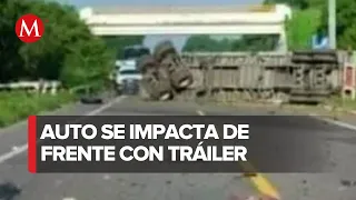 Otro accidente en la Autopista Siglo XXI de Michoacán deja un muerto y un lesionado