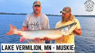 4th of July Muskie Trip with Military Veterans at Lake Vermilion, MN