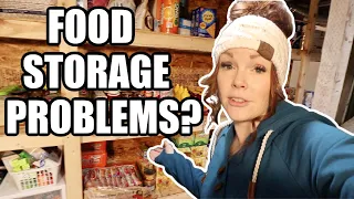 FOOD STORAGE PROBLEMS | WHAT IS OUR PLAN? |Somers In Alaska