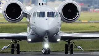 Private Jet Plane Spotting at Frankfurt Airport SWISS AIR FORCE