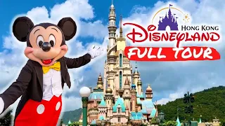 Hong Kong  Disneyland FULL TOUR | Is This The CUTEST MOST WHIMSICAL Disney Park? World Tour Day 25