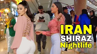 Night Walk in IRAN 🇮🇷 in the most luxury mall: Shiraz Nightlife vlog (ایران)