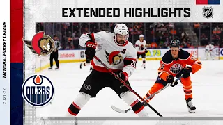 Ottawa Senators vs Edmonton Oilers Jan 15, 2022 HIGHLIGHTS