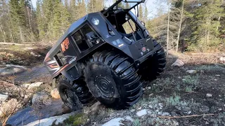 ARGO CENTAUR XT / MAVERICK X3/ DEFENDER HD10 and Crew on recovery mission .