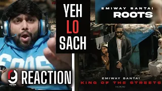 Emiway Bantai - Roots [Official Audio] (Prod by Citron Beats) | KING OF THE STREETS | REACTION BY RG