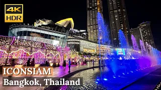 [BANGKOK] ICONSIAM "The Luxurious Shopping Mega Mall" | Thailand [4K HDR Walk Around]