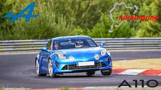 Alpine A110 - Nürburgring 2022 - tourist lap