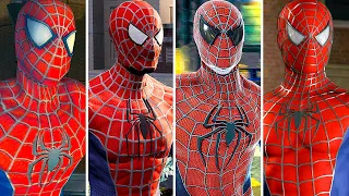 Evolution of Sam Raimi Suit in Spider-Man Games