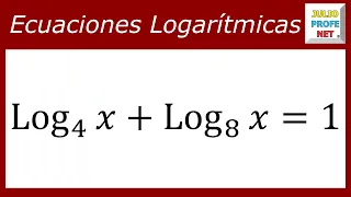 ECUACIONES LOGARÍTMICAS - Ejercicio 11