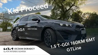 Kia Proceed 2022 GTLine [1.5 T-GDI 160KM 6MT] JAZDA TESTOWA | Prezentacja PL / Kia Interbis Gdańsk