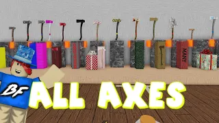 Best Lumber Tycoon 2 Axe! All Axes! Roblox! Part 1