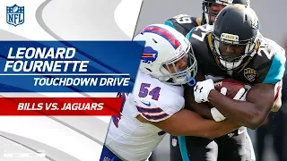 Leonard Fournette Leads Jags on TD Drive to Take the Lead! | Bills vs. Jaguars | NFL Wild Card HLs