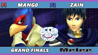 GOML 2023 GRAND FINALS - Mango (Falco) Vs. Zain (Marth) Smash Melee - SSBM