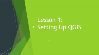 QGIS 3.10 BASICS - Lesson 1 - Setup