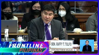 Tau Gamma Phi fraternity, sinermunan ng mga senador sa pagkamatay ni Salilig | Frontline Pilipinas