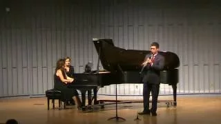 Meditation from Thaïs by Jules Massenet. Orlando Pimentel, clarinet and Elena Abend, piano.