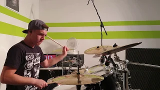 The Lazys - Nothing But Trouble - Drum Cover by ManuDrums