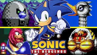 Sonic 1, 2, Chaos, Triple Trouble & Blast: All Bosses (As Sonic)