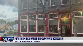 New Irish bar opens up in downtown Honolulu