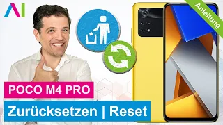 Xiaomi POCO M4 Pro - Zurücksetzen | Reset • 📱 • 🅧 • ⏬ • Anleitung | Tutorial