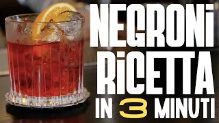 Negroni - Recipe and How To Make | Italian Bartender