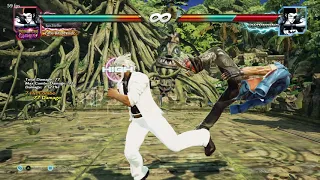 Hwoarang Juggle with 5 df+3~f cancels in it