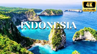 INDONESIA 4K - Scenic Relaxation Film with Calming Music - 4K Ultra HD