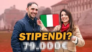 Quanto GUADAGNANO gli ITALIANI? Lo chiediamo a Milano | Stipendi di 50000 €? | Stipendio Italiano
