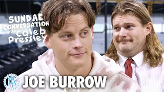 Joe Burrow Tells Caleb Pressley the Key to Success