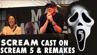 Scream 5 Update - Cast Panel: Neve Campbell, Matthew Lillard & Jamie Kennedy - Mad Monster Party