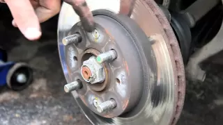 How to Change Front Brakes Honda Civic 92-95