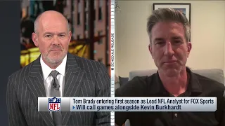 Kevin Burkhardt talks calling games with Tom Brady