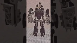 LEGO Skibidi Toilet Building Animation: Titan CAMERA Man..