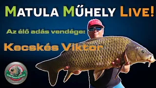 Matula Műhely Live! - Kecskés Viktorral | Ultra Light Pergetés Békés Halakra