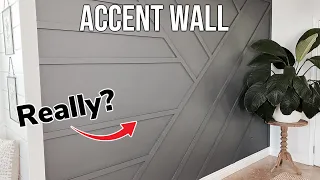 How to Make an Accent Wall in Rental Home