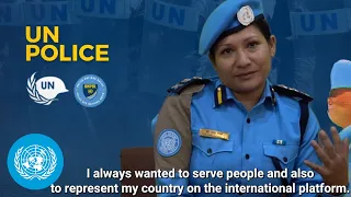 United Nations Woman Police Officer of the Year 2021 - Sangya Malla of Nepal