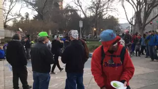 Latest homeless rights protest at Sacramento City Hall