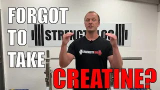 What Happens if You Forget to Take Creatine for Some Days?