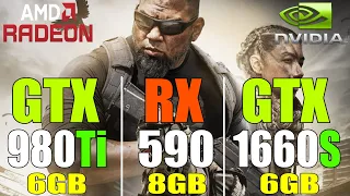 GTX 980Ti vs RX 590 vs GTX 1660 Super || NEW DRIVER || PC GAMES TEST ||