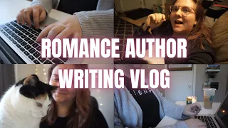 WEEK IN THE LIFE OF A ROMANCE AUTHOR | WRITING VLOG