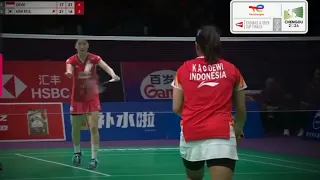 Badminton UBER CUP 2024 SF | Komang Ayu Cahya Dewi (INA) vs Kim Min Sun (KOR)