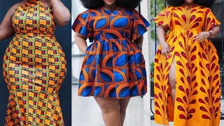 Plus size Women// Ankara style Ladies African Ankara Clothes For Big Stomach Gorgeous And Elegant