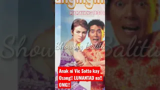 Anak ni Vic Sotto kay Osang!! LUMANTAD na!!OMG!!